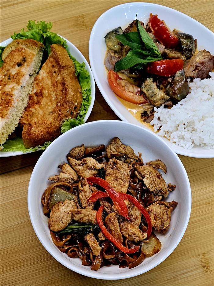 Complete keto meal set