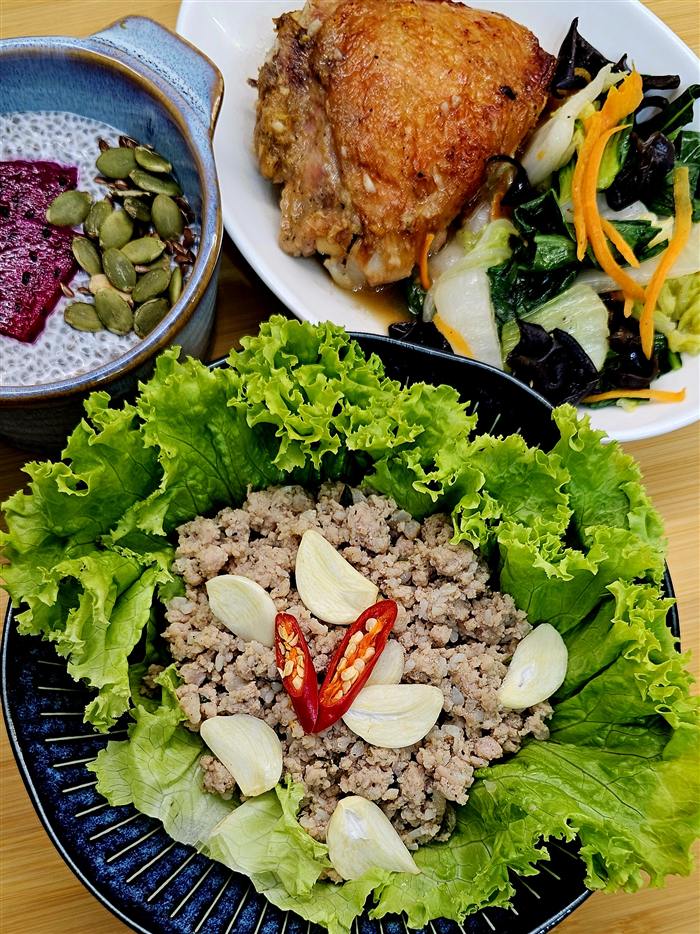 Complete keto meal set